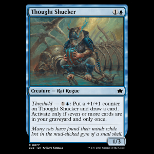 MTG Thought Shucker Bloomburrow  blb#77