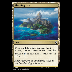 MTG Thriving Isle Bloomburrow Commander blc#349