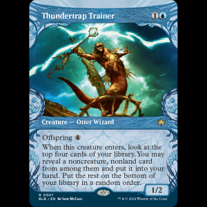 MTG Thundertrap Trainer Bloomburrow blb#307