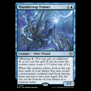 MTG Thundertrap Trainer Bloomburrow blb#78