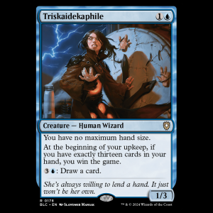 MTG Triskaidekaphile Bloomburrow Commander blc#178