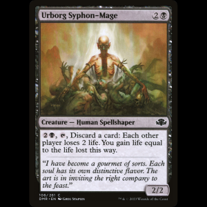 MTG Urborg Syphon-Mage Dominaria Remastered - FOIL dmr#106