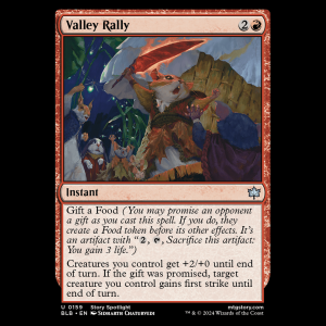 MTG Valley Rally Bloomburrow blb#159