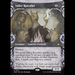 MTG Valley Rotcaller Bloomburrow blb#313