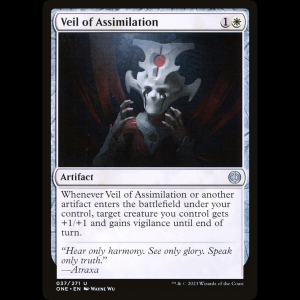 MTG Velo de asimilación (Veil of Assimilation) Phyrexia: All Will Be One one#37