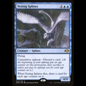 MTG Vexing Sphinx Dominaria Remastered  dmr#73