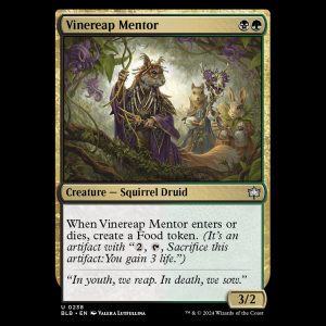 MTG Vinereap Mentor Bloomburrow blb#238