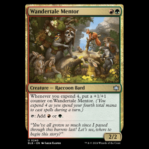 MTG Wandertale Mentor Bloomburrow blb#240