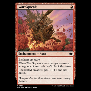 MTG War Squeak Bloomburrow  blb#160