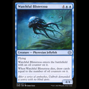 MTG Ulcerazoa vigilante (Watchful Blisterzoa) Phyrexia: All Will Be One one#78