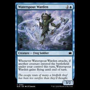 MTG Waterspout Warden Bloomburrow blb#80