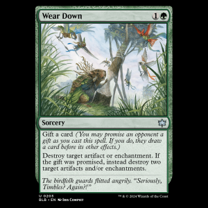 MTG Wear Down Bloomburrow  blb#203