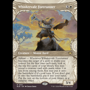 MTG Whiskervale Forerunner Bloomburrow blb#301