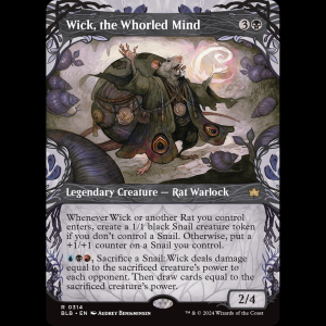 MTG Wick, the Whorled Mind Bloomburrow blb#314