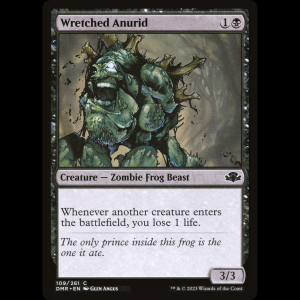 MTG Wretched Anurid Dominaria Remastered - FOIL dmr#109