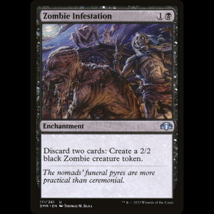 MTG Zombie Infestation Dominaria Remastered dmr#111