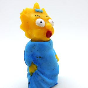 Los Simpsons Maggie Figura Goma 90s CADL