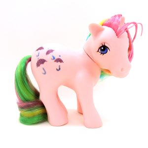 Mi Pequeño Pony Rainbow Parasol Hasbro 1983 Vintage My Little