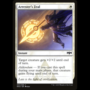 MTG Arrester's Zeal Ravnica Allegiance rna#4