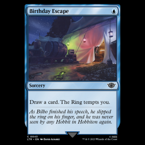 MTG Birthday Escape The Lord of the Rings: Tales of Middle-earth ltr#43