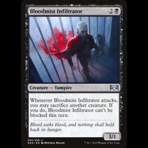 MTG Bloodmist Infiltrator Ravnica Allegiance rna#65