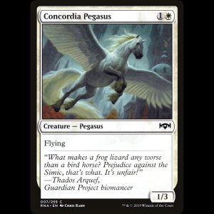 MTG Pegaso de Concordia (Concordia Pegasus) Ravnica Allegiance rna#7