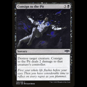 MTG Mandar al foso (Consign to the Pit) Ravnica Allegiance rna#69