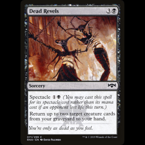 MTG Jarana de los muertos (Dead Revels) Ravnica Allegiance rna#71