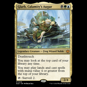 MTG Glarb, Calamity's Augur Bloomburrow blb#215