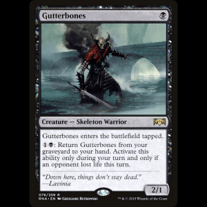 MTG Gutterbones Ravnica Allegiance rna#76