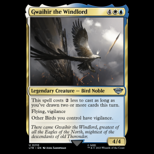 MTG Gwaihir the Windlord The Lord of the Rings: Tales of Middle-earth ltr#210