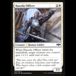 MTG Haazda Officer Ravnica Allegiance rna#10