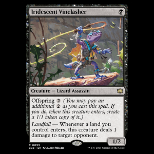 MTG Iridescent Vinelasher Bloomburrow blb#99