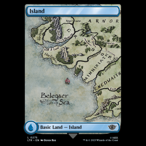 MTG Island The Lord of the Rings: Tales of Middle-earth ltr#275