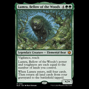 MTG Lumra, Bellow of the Woods Bloomburrow blb#183