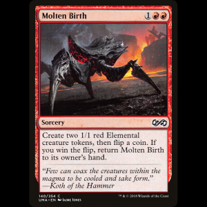 MTG Molten Birth Ultimate Masters uma#140