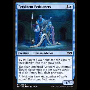 MTG Persistent Petitioners Ravnica Allegiance rna#44