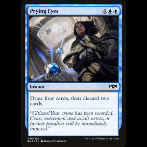 MTG Ojos fisgones (Prying Eyes) Ravnica Allegiance rna#46