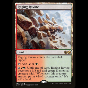 MTG Raging Ravine Ultimate Masters uma#249