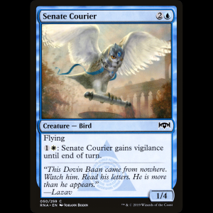 MTG Mensajera del Senado (Senate Courier) Ravnica Allegiance rna#50