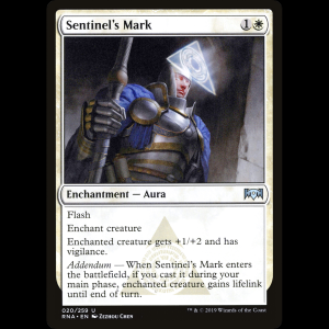 MTG Sentinel's Mark Ravnica Allegiance rna#20