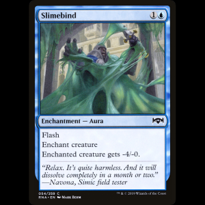 MTG Apresar en cieno (Slimebind) Ravnica Allegiance rna#54