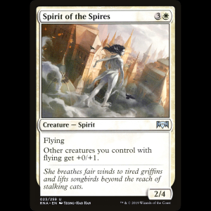 MTG Espíritu de los chapiteles (Spirit of the Spires) Ravnica Allegiance rna#23