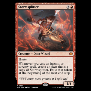 MTG Stormsplitter Bloomburrow blb#154