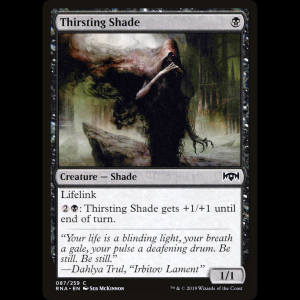 MTG Sombra sedienta (Thirsting Shade) Ravnica Allegiance rna#87