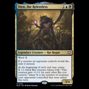 MTG Vren, the Relentless Bloomburrow blb#239