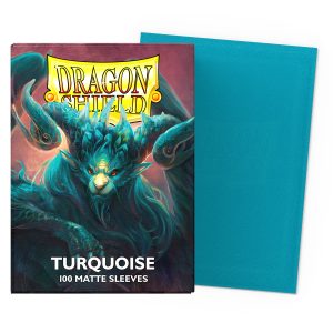 Dragon Shield Turquoise Matte 100 Sleeves