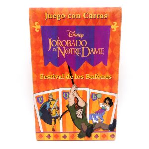 El Jorobado de Notre Dame Juego Cartas Disney Milton Bradley