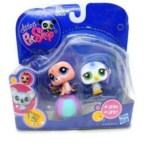 Littlest Pet Shop LPS #1526 #1527 Hasbro 2009