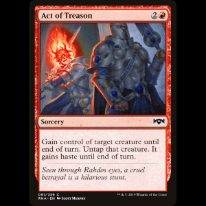 MTG Acto de traición (Act of Treason) Ravnica Allegiance rna#91